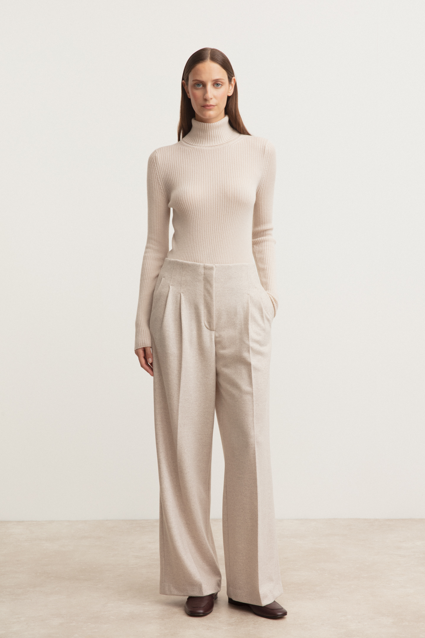 Pleated Trousers